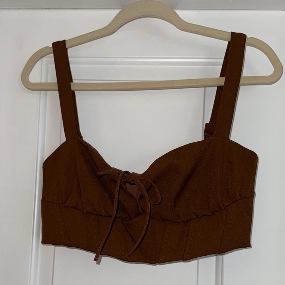 Revolve x Remi - Jodie Top in Brown